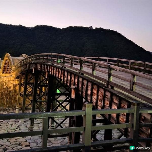 錦帶橋：一根釘也沒有的日本三大名橋🤩