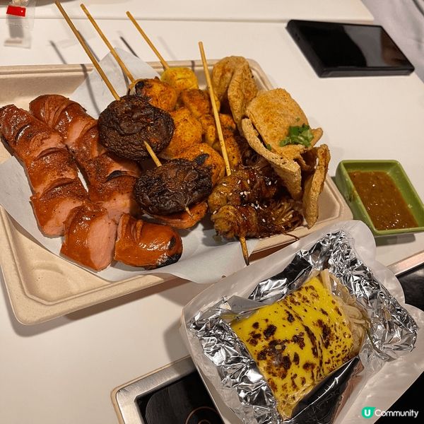 荃灣宵夜之選,好好味的串燒，和朋友食到飽