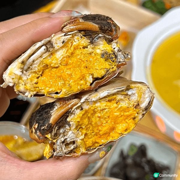 大閘蟹專門店，滿滿蟹膏十分滿足