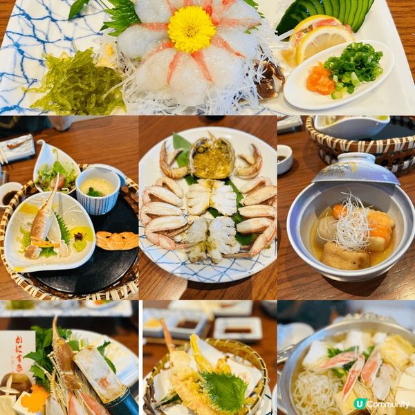 東京涉谷蟹道樂既原隻毛蟹套餐，正呀，好新鮮好好味，價錢可以接...