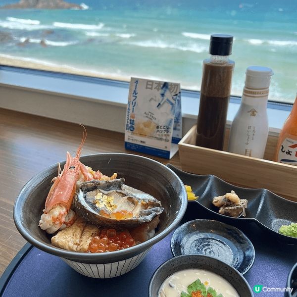 日本福岡「系島食堂」海鮮丼 