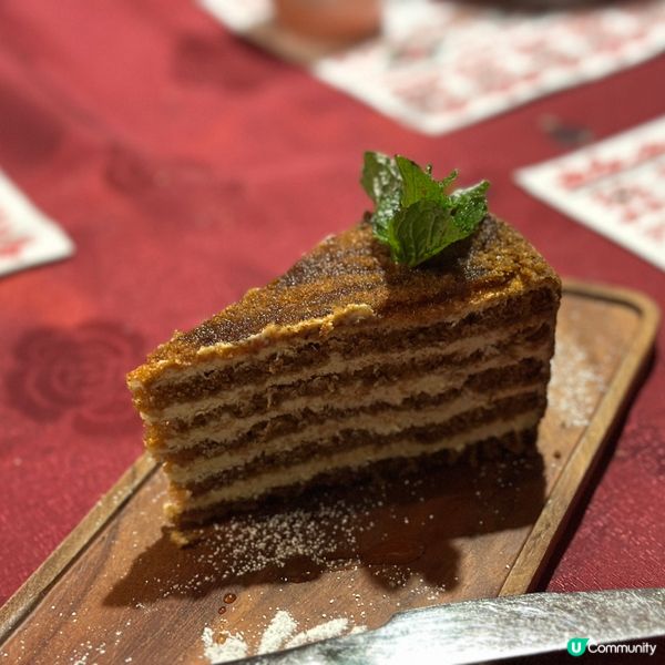 東歐餐廳蜂蜜蛋糕😋