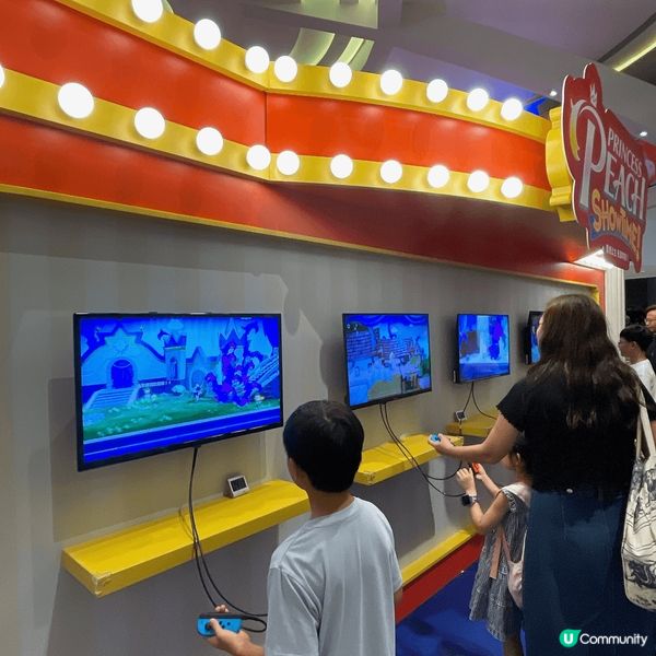係荃灣D park 參加左Nintendo Switch 盛...