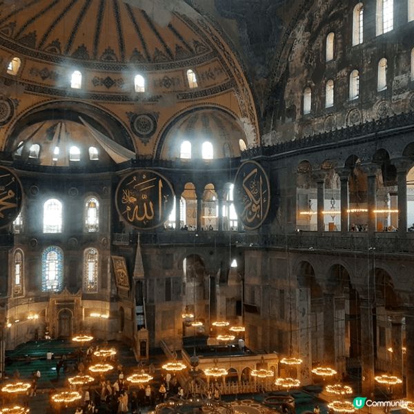 位於土耳其伊斯坦堡舊城區的聖蘇菲亞大教堂見證了土耳其伊斯坦堡...