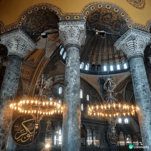 位於土耳其伊斯坦堡舊城區的聖蘇菲亞大教堂見證了土耳其伊斯坦堡...