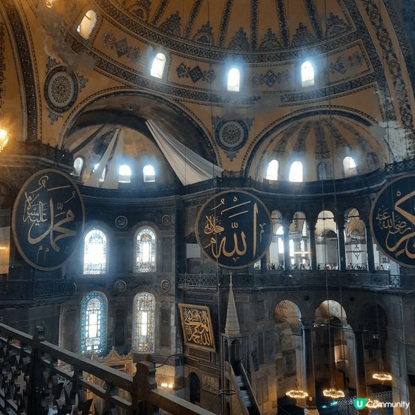 位於土耳其伊斯坦堡舊城區的聖蘇菲亞大教堂見證了土耳其伊斯坦堡...