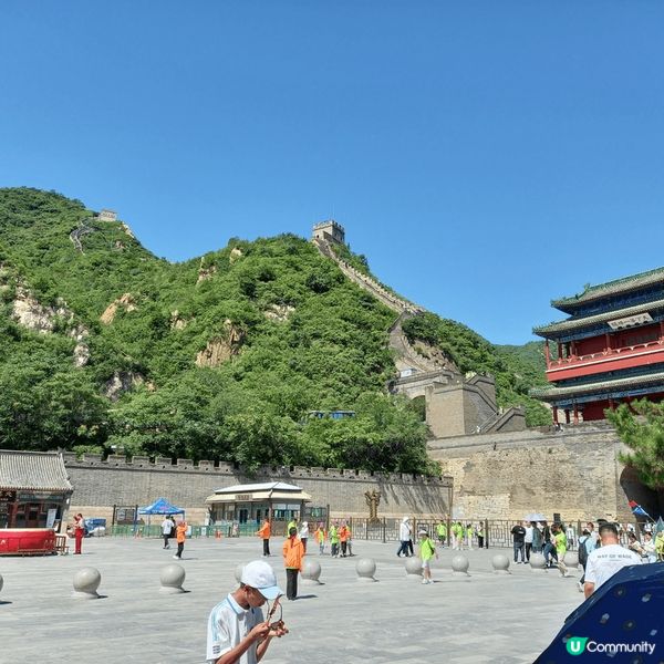 17-7-2024 萬里長城 居庸關 36度做英雄