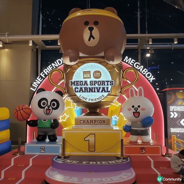 Mega Line Carvinal，好大個熊大 好多Lin...