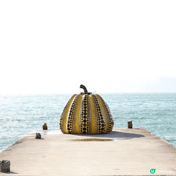 我都曾經去過直島，但本身對藝術冇乜興趣?我，只係去?同南瓜打...