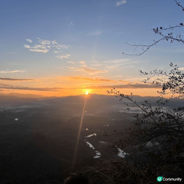 韶關丹霞山，睇日落日出?好地方，雖然行得有?辛苦，但係真係好...