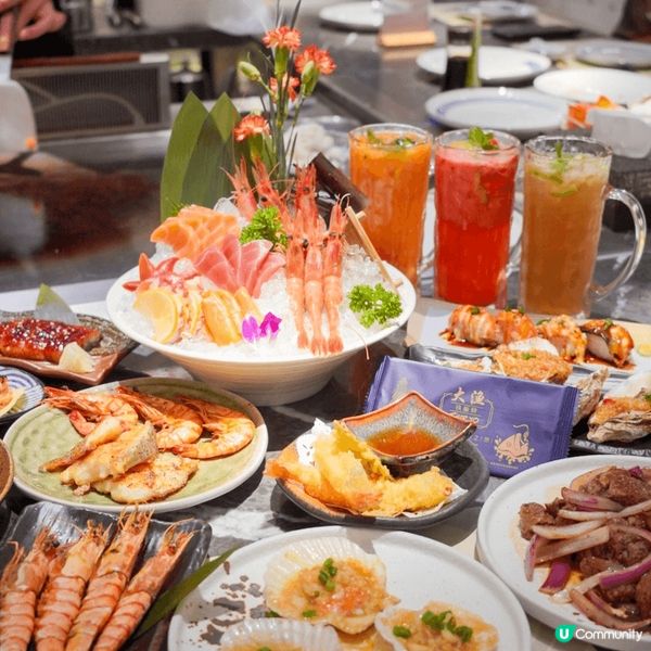 全國連鎖鐵板燒自助餐廳，主打性價比高?大漁鐵板燒