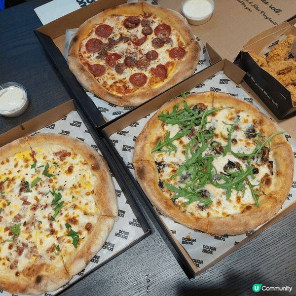美味既pizza, 就是Dough Bros, 只要係生日月...