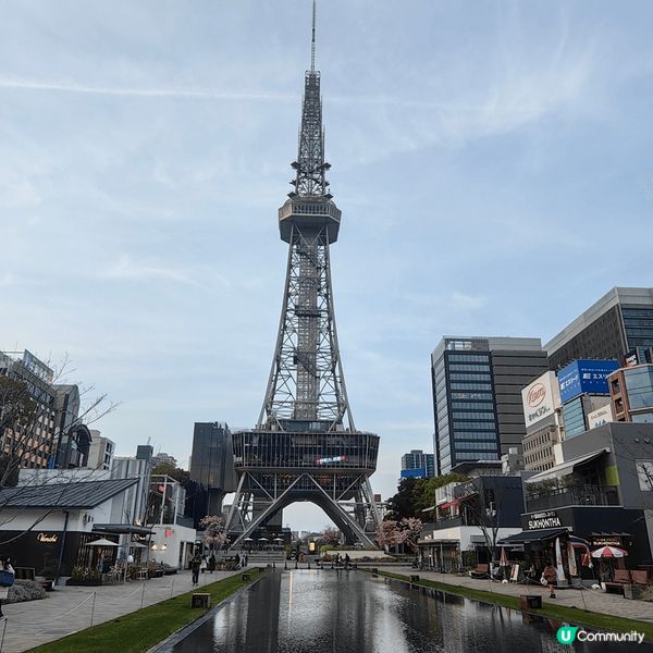 日本:名古屋電視塔，頂層一?周圍風景