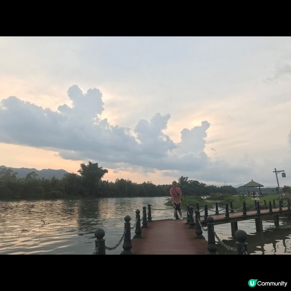 廣東江門恩平，退休才有心情及時間，發現到有這麼美麗地方！河流...