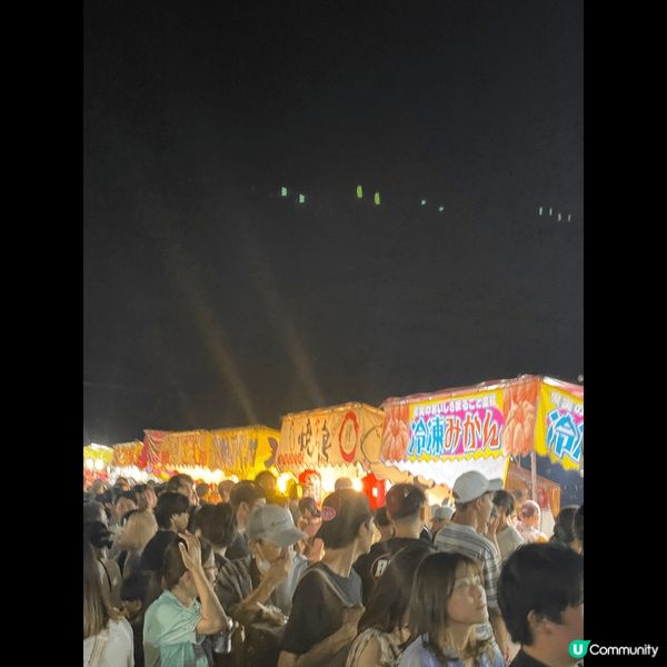 7月和8月的日本有很多煙火大會
