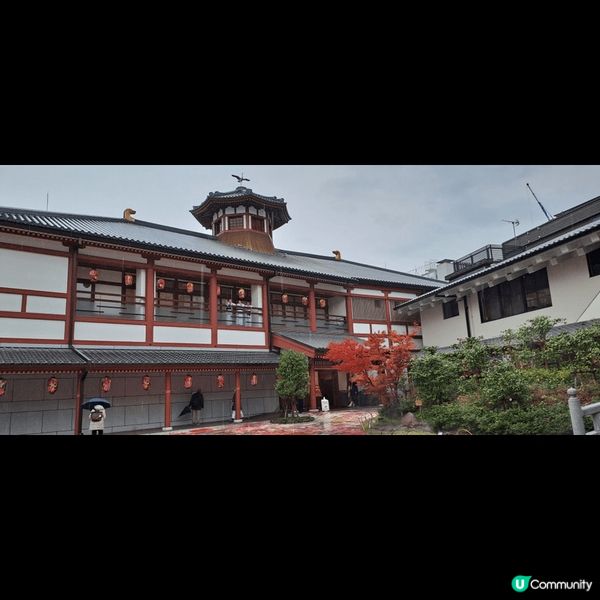 道後温泉區有很多温泉旅館。就算入住的旅館沒温泉設施，也可到道...