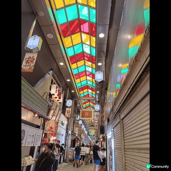 第一次去京都，第一次去錦市場，感覺都比我想像有驚喜，某程度上...