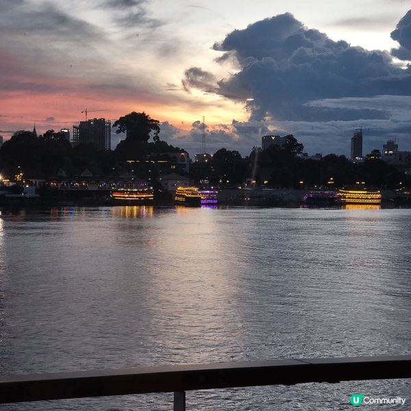 從胡志明市坐河輪去柬埔寨金边之旅，美食是金边法國莱