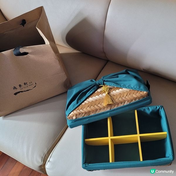 逸東軒今年個月餅藤籃好實用