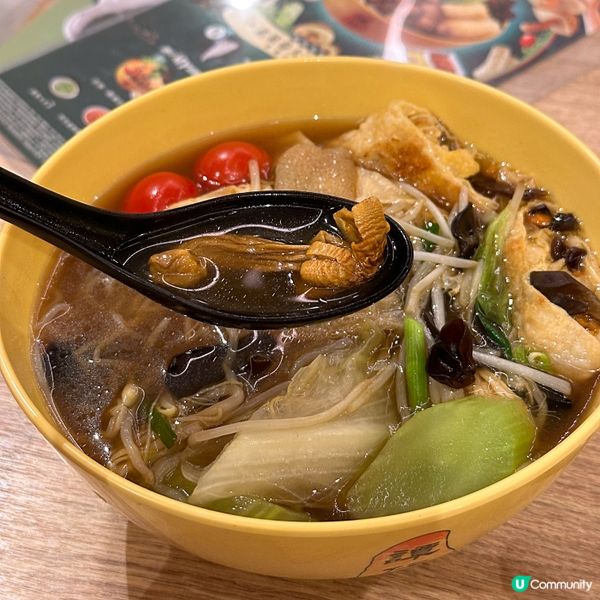 譚仔雲南米線健康素菜選擇💚