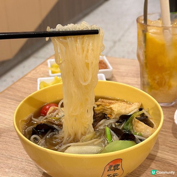 譚仔雲南米線健康素菜選擇💚