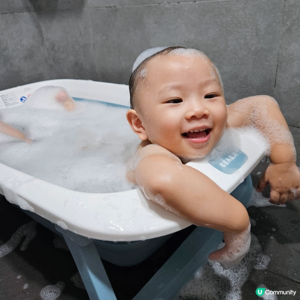🛁 香港家庭必備！可折疊浴盆實測分享！
