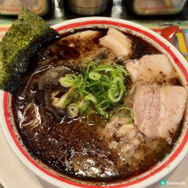 九州黑蒜油豚肉拉麵