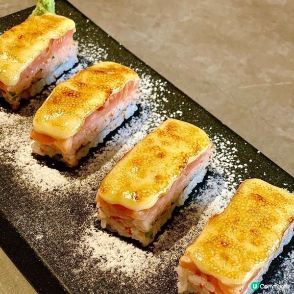 焦糖三文魚腩壽司