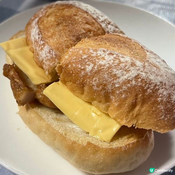 澳門芝士豬扒豬仔包