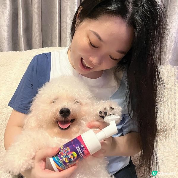 毛孩出完街 梗係要做SPA