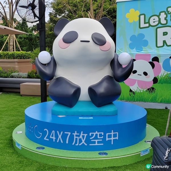 熊貓熱潮襲港🐼 沙田新城市廣場變身熊貓樂園！