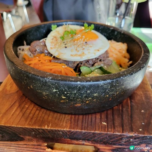 韓式牛肉石頭鍋飯