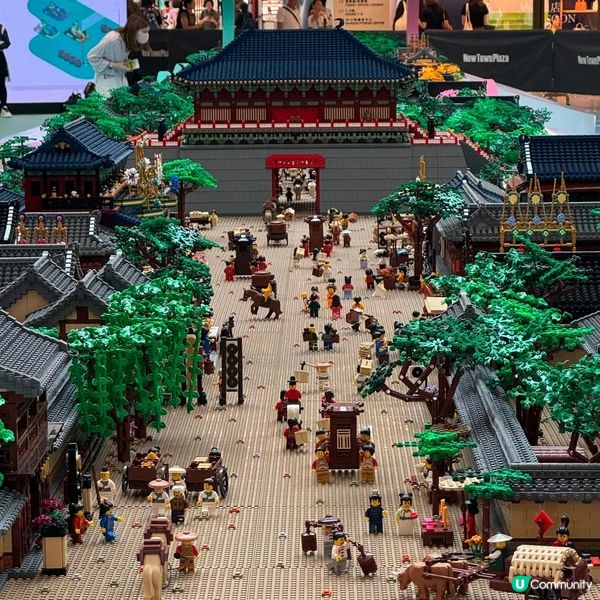 全世界最大的《清明上河圖》樂高展覽 