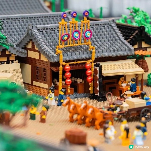 全世界最大的《清明上河圖》樂高展覽 