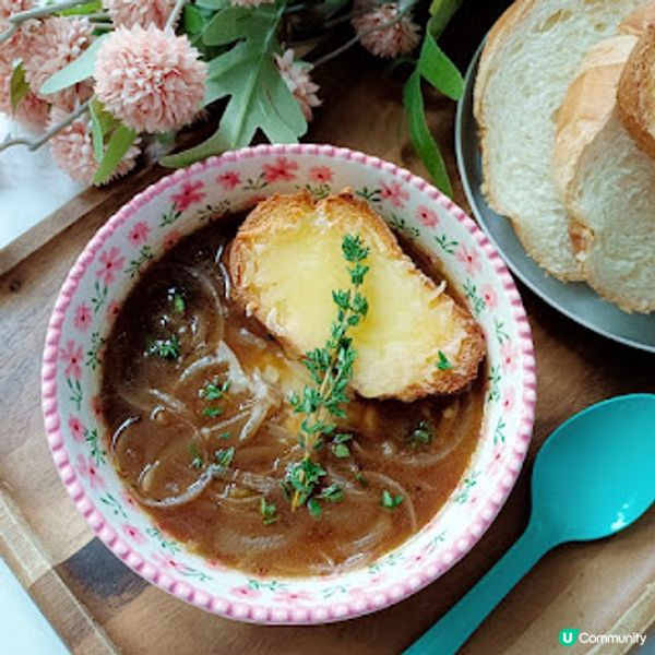 洋蔥愛好者系列！簡單自煮法式洋蔥湯