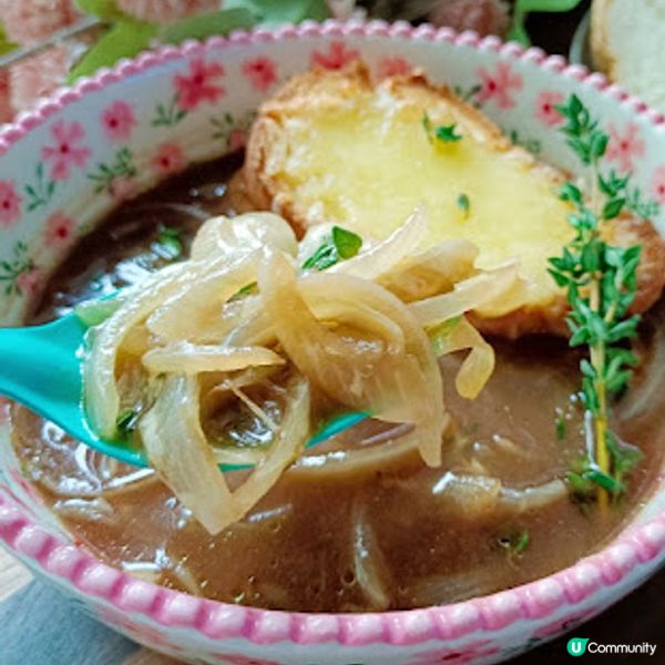 洋蔥愛好者系列！簡單自煮法式洋蔥湯