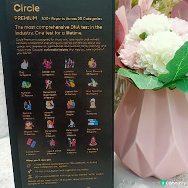 及早了解自己的基因藍圖，重新掌握健康！CircleDNA全面基因測試!