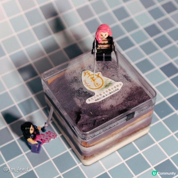 紫薯麻糬盒子蛋糕 🍠 #低卡低碳低糖高蛋...