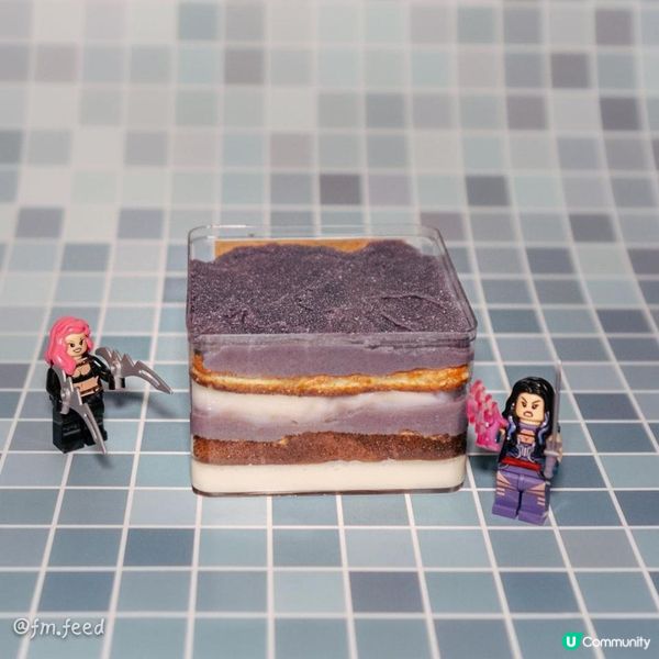 紫薯麻糬盒子蛋糕 🍠 #低卡低碳低糖高蛋...