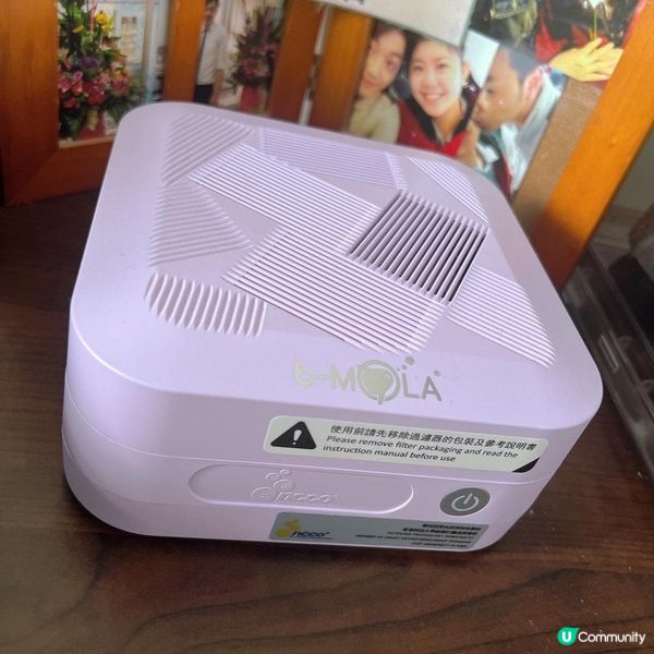 【空氣淨化機推薦】香港科研！b-MOLA NCCO1802