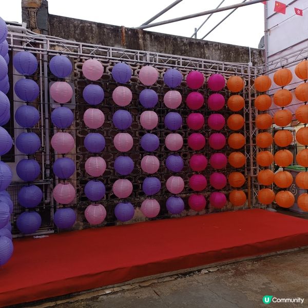 超美的長洲花燈隧道🏮