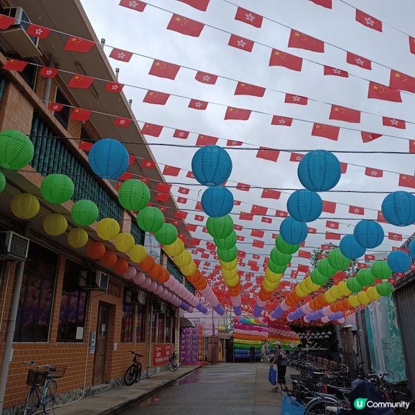 超美的長洲花燈隧道🏮