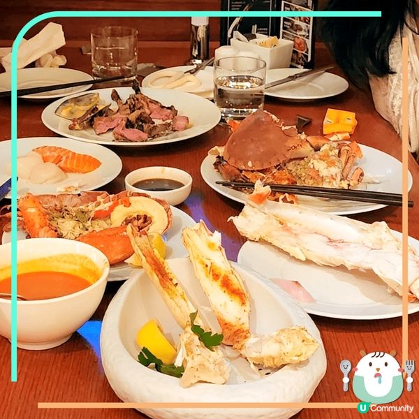 🦀 「皇帝蟹腳」任食🤩酒店Buffet🤗~抵食‼️