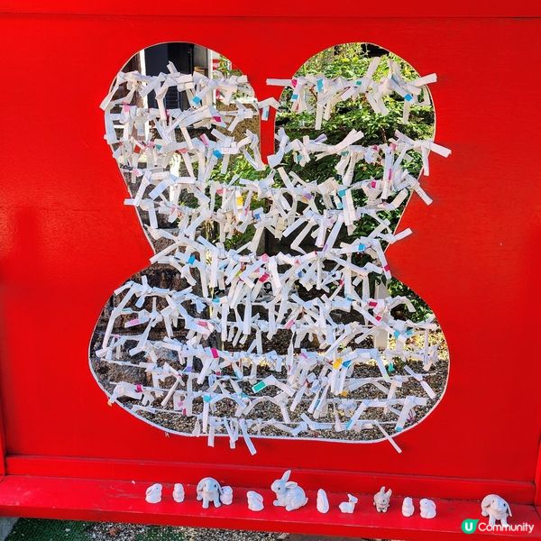 🥰隱藏「兔仔」神社祈福🥰~可愛兔仔繪馬💕