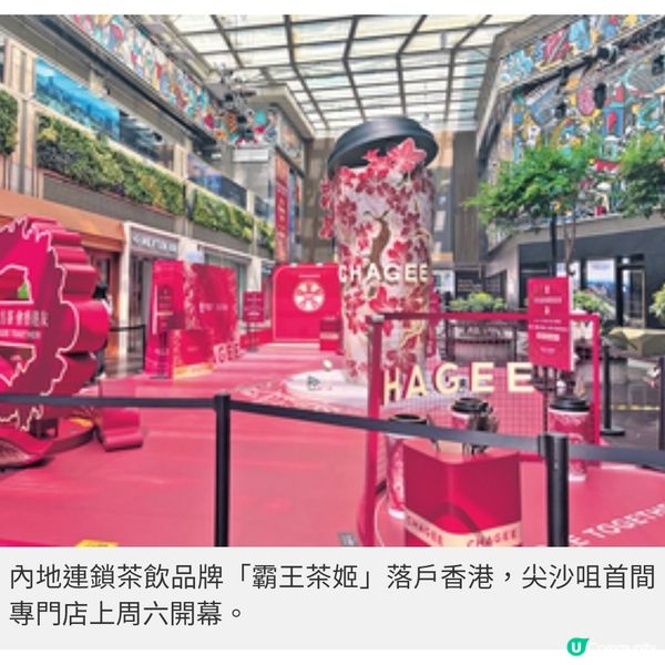 霸王茶姬進駐香港宣傳攻略 90 後創辦人 由店員到成茶飲界龍