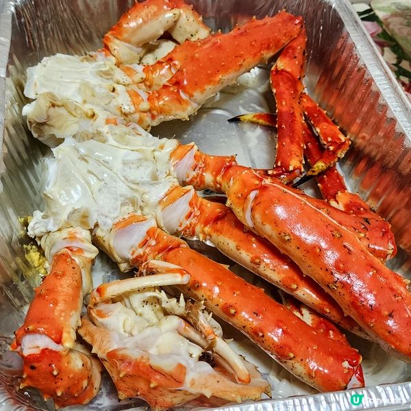  🦀 震撼價💥食「阿拉斯加」長腳蟹🤗正‼超多膏‼️🤩