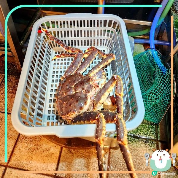  🦀 震撼價💥食「阿拉斯加」長腳蟹🤗正‼超多膏‼️🤩