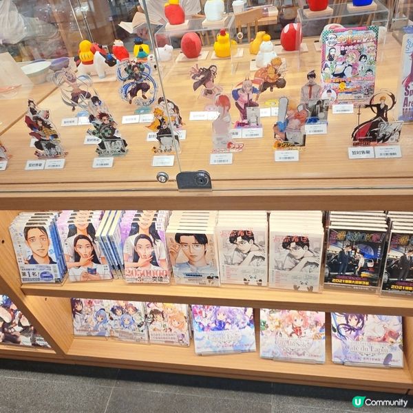 賣好多動漫週邊的書店