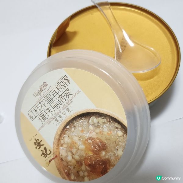 夜晚口痕想食糖水⁉️足料滋潤🤗雪耳、桃膠、雪梨⁉️~推😋