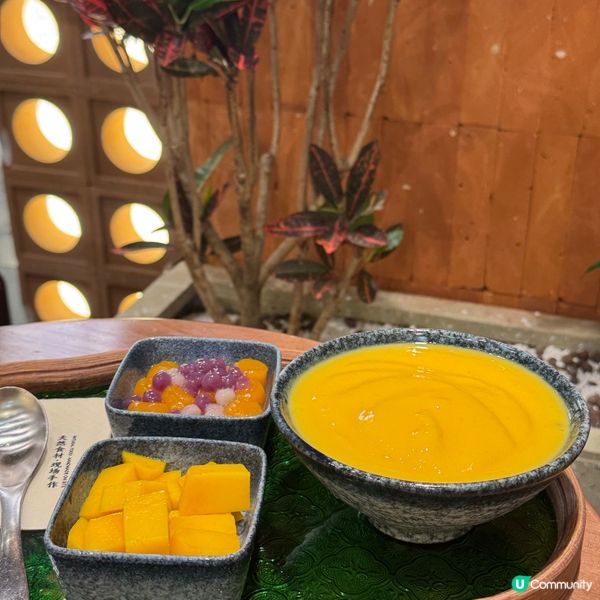 蓮塘必試！鮮榨芒果芋圓燒🤤